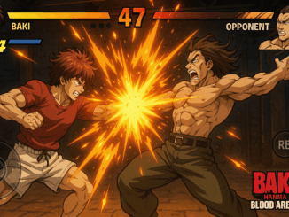 Un combat 2D de Baki Hanma: Blood Arena