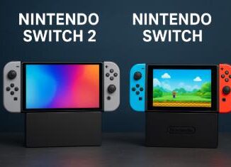 Comparaison visuelle Nintendo Switch vs Switch 2