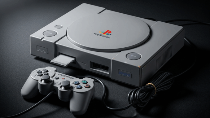Une PlayStation 1