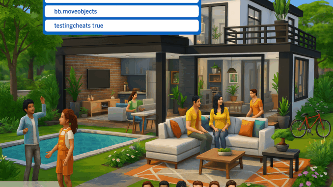 Des codes de triche dans Les Sims 4