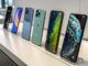 Divers modèles de smartphones