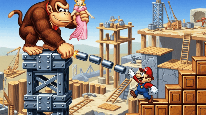 Illustration du jeu vidéo Donkey Kong