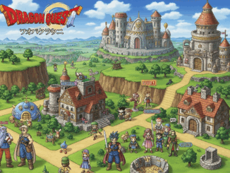 Illustration du gameplay du jeu Dragon Quest