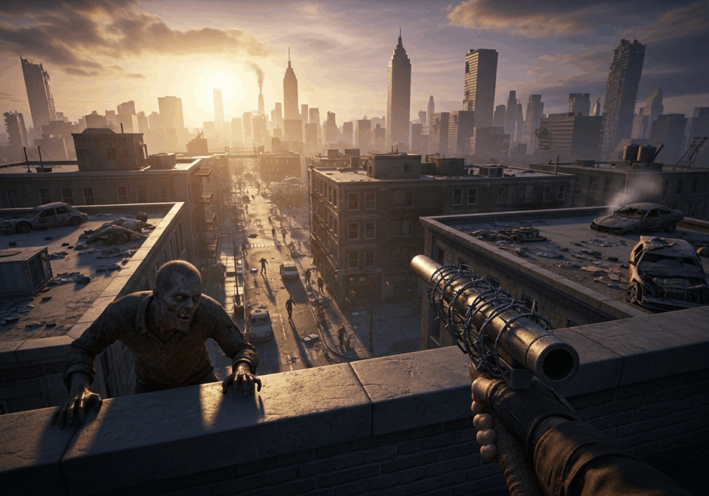 Illustration du gameplay du jeu Dying Light