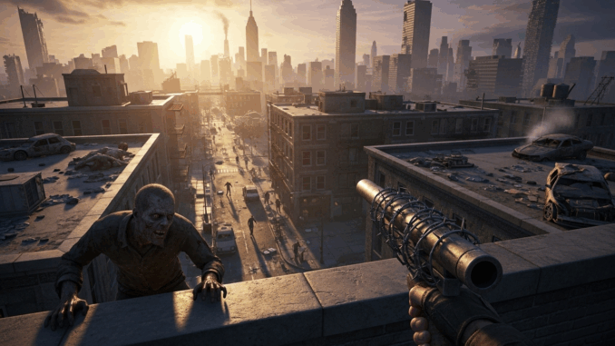 Illustration du gameplay du jeu Dying Light