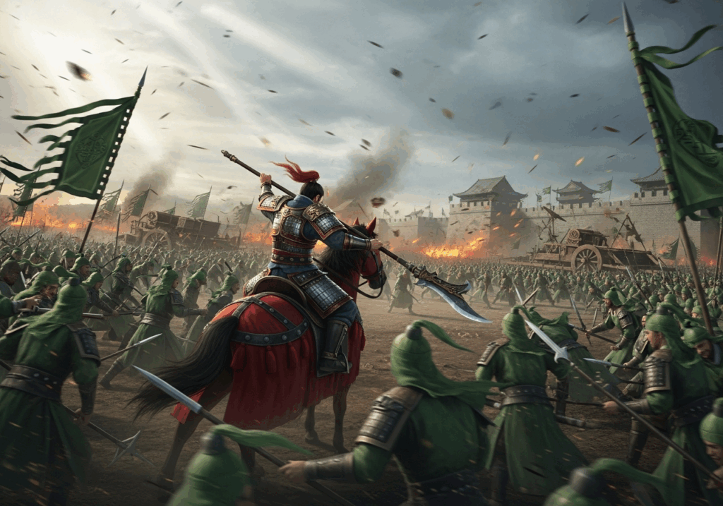 Illustration du gameplay de Dynasty Warriors 3