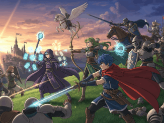 Illustration des personnages de Fire Emblem