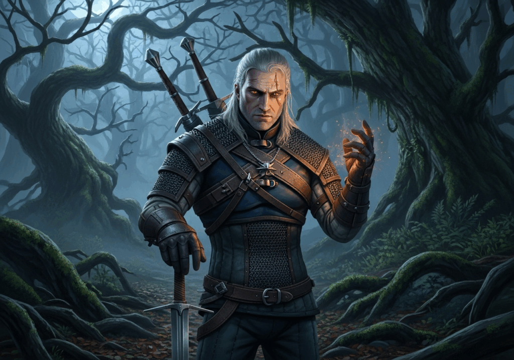 Geralt de The Witcher