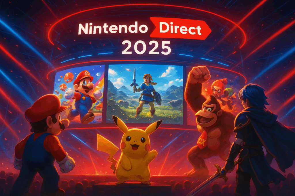 Illustration du Nintendo Direct 2025