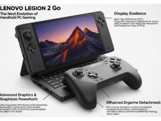 Illustration de la console portable Lenovo Legion