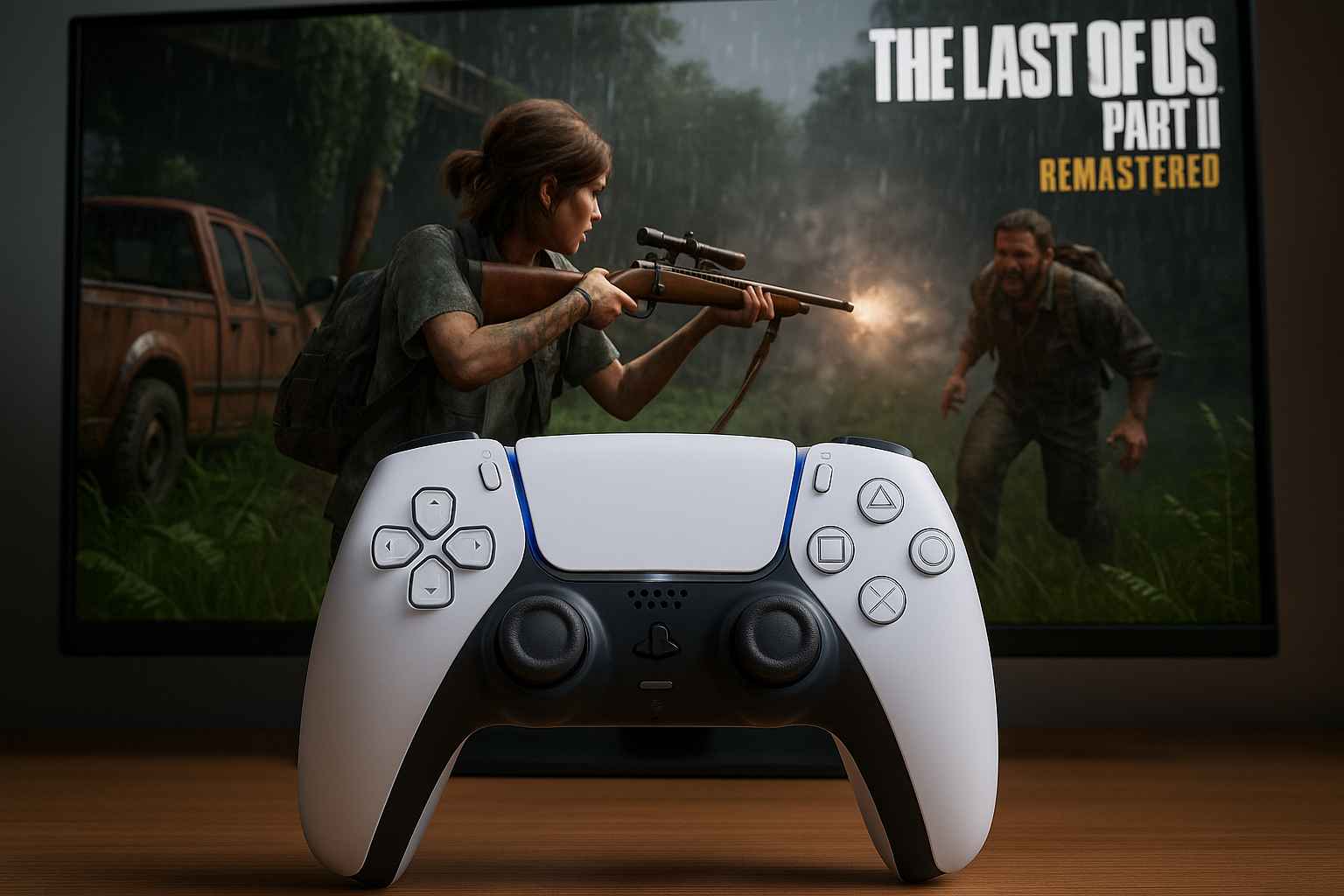 Manette sans fil DualSense The Last of Us Edition limitée PS5 SONY à Prix