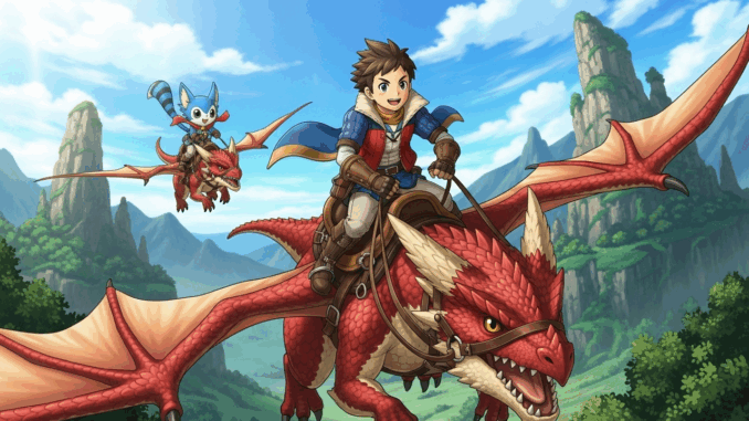 Gameplay du jeu Monster Hunter Stories