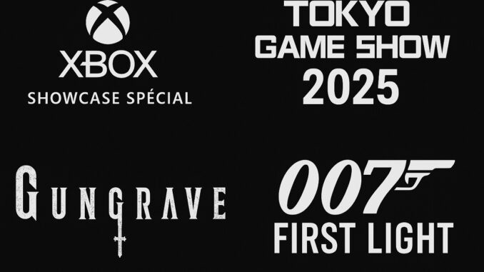 Les jeux annoncés au Xbox showcase spécial Tokyo Game Show 2025
