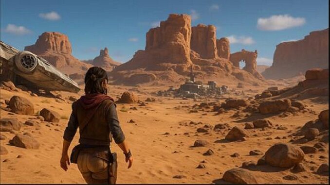 Le personnage personnage kay wess dans star wars outlaws