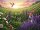 Des Pokémon dans une prairie