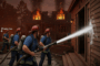Des pompiers dans un jeu vidéo