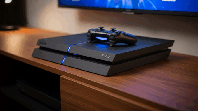 Une console PlayStation 4