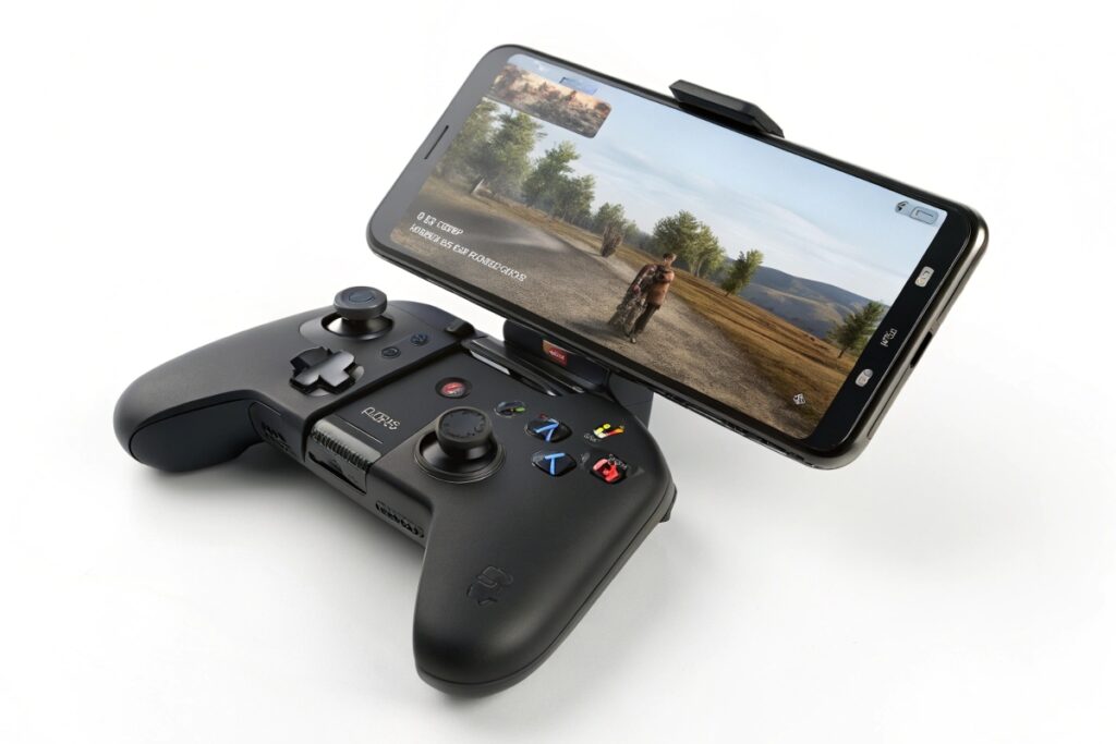Un smartphone en format console