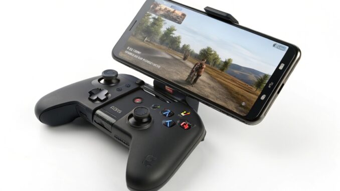 Un smartphone en format console