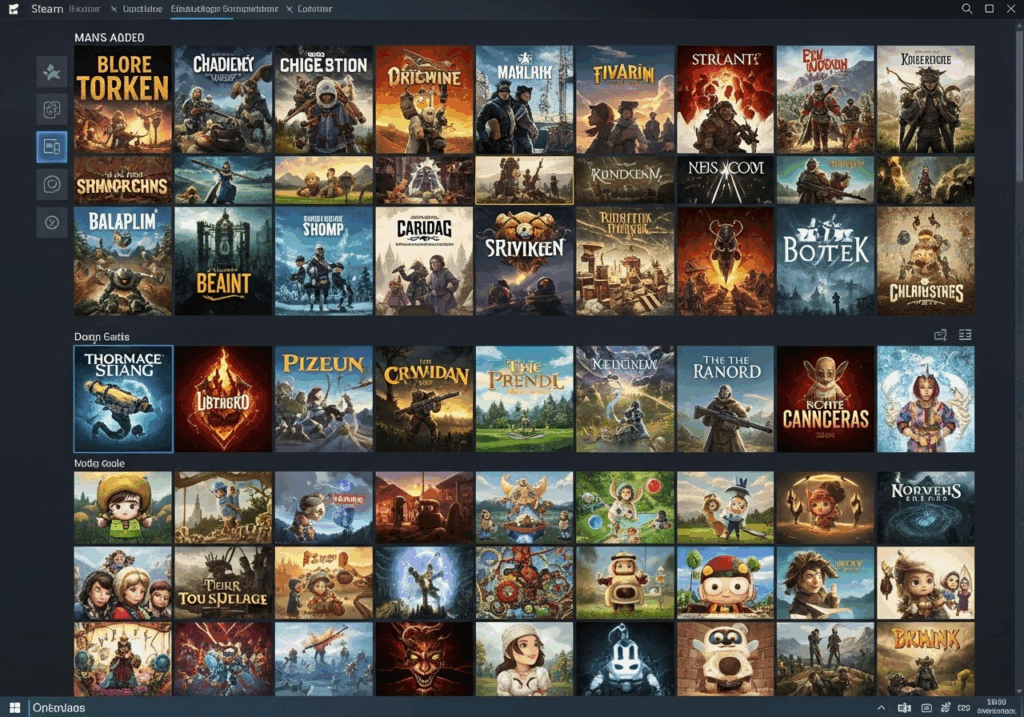 Illustration de la plateforme Steam
