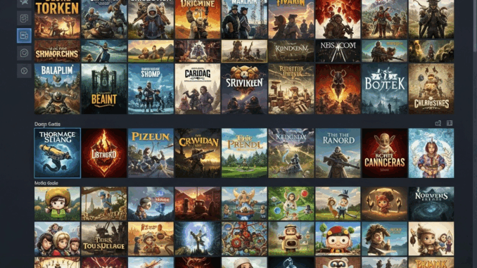 Illustration de la plateforme Steam