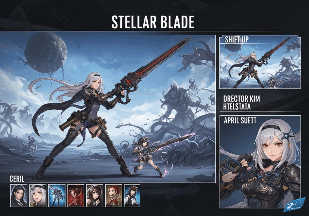 Le jeu d’action Stellar Blade