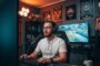Un streamer en live sur Twitch