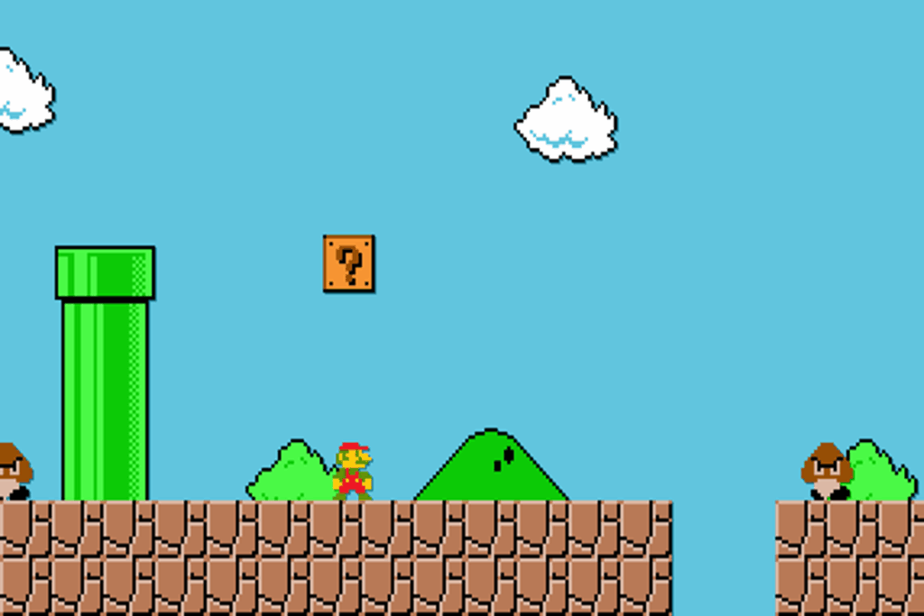 Gameplay du jeu Super Mario Bros.