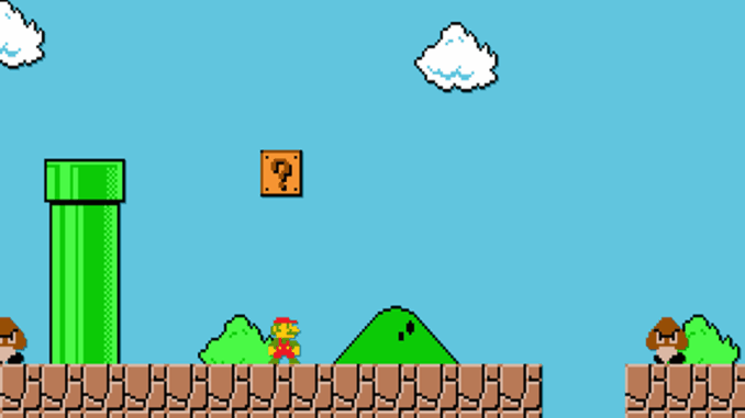 super-mario Gameplay du jeu Super Mario Bros.