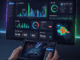 Tableau de bord analytique IA gaming mobile