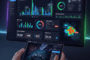 Tableau de bord analytique IA gaming mobile
