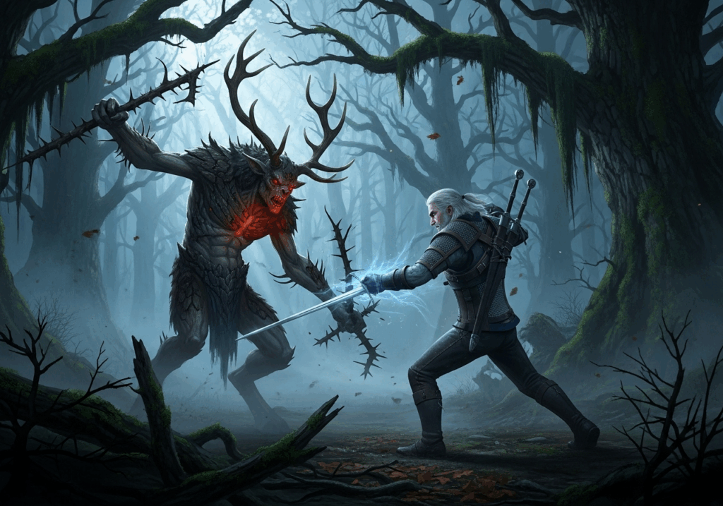 Illustration du jeu The Witcher