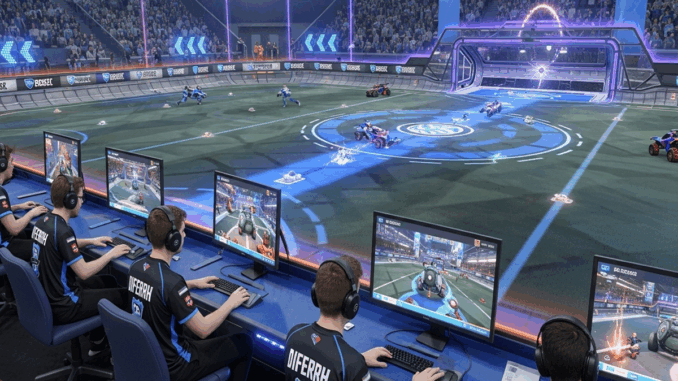 Illustration d’un tournoi Rocket League