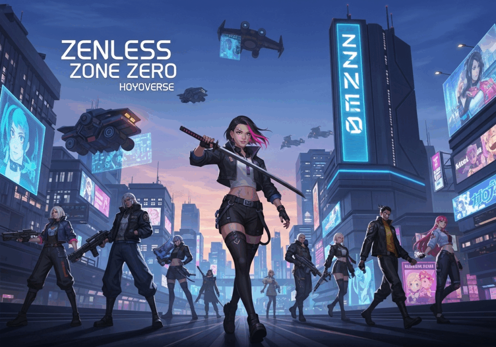 Personnages du jeu Zenless Zone Zero