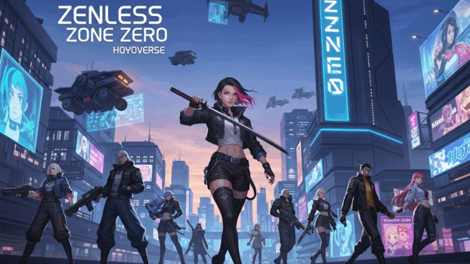 Personnages du jeu Zenless Zone Zero