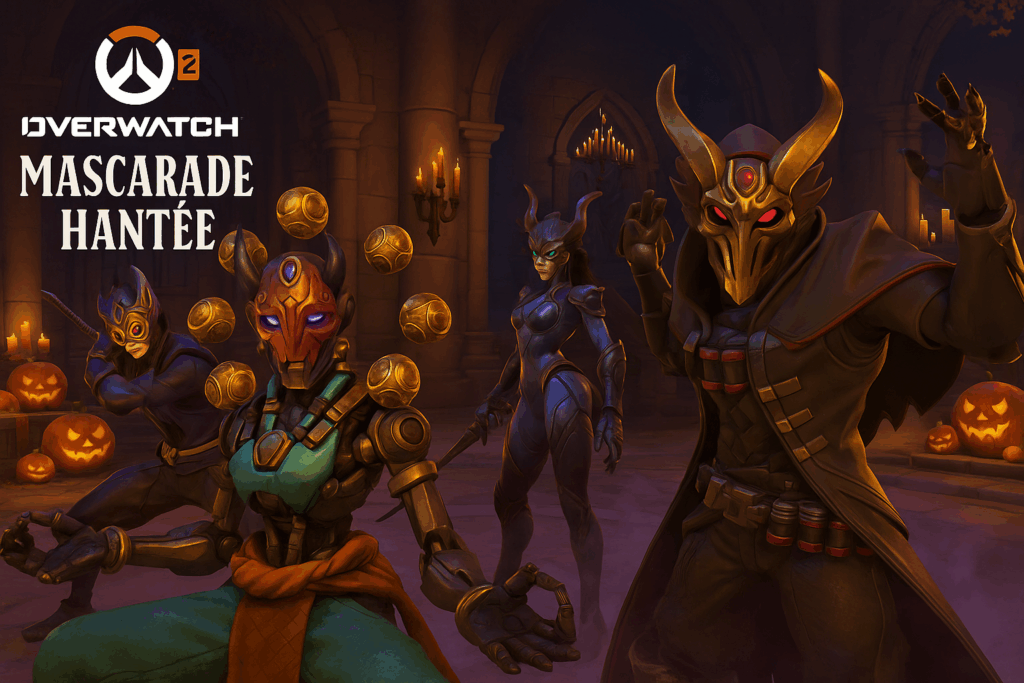 mode Mascarade hantée d'Overwatch 2