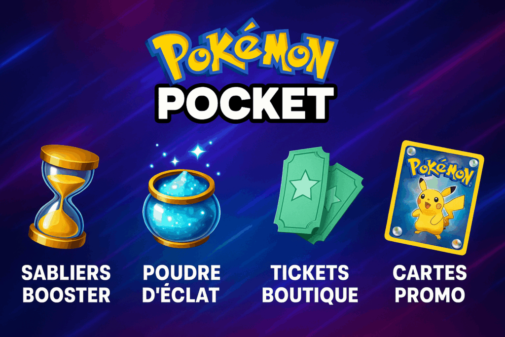 récompenses disponibles durant l'événement Pokémon Pocket 
