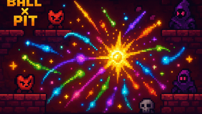 Gameplay de BALL x PIT