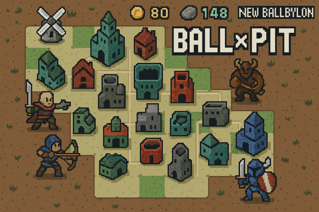campement New Ballbylon dans BALL x PIT