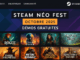 Interface principale du Steam Néo Fest