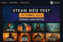 Interface principale du Steam Néo Fest