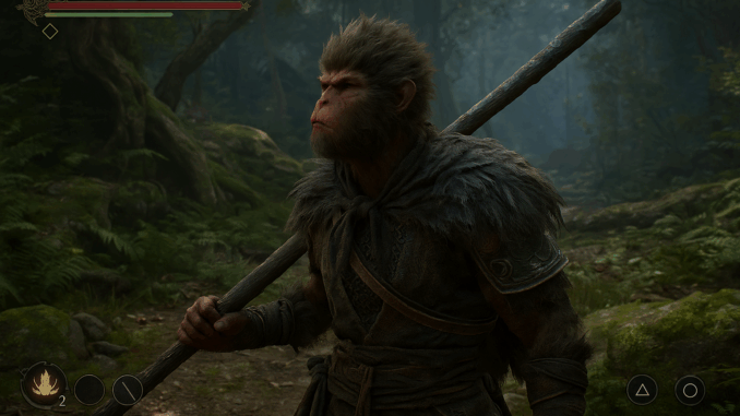 Wukong Forêt PS5_simple_compose_01k7gqmn93e4q9krk5apq3ra6y personnage principal de Black Myth Wukong