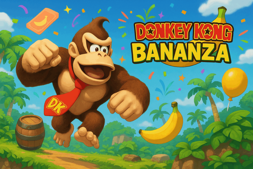 Donkey Kong dans le DLC Donkey Kong Bananza