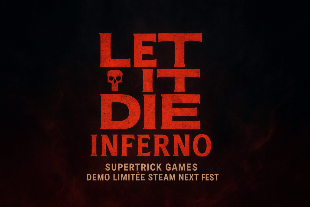 Visuel promotionnel officiel de Let it Die :Inferno
