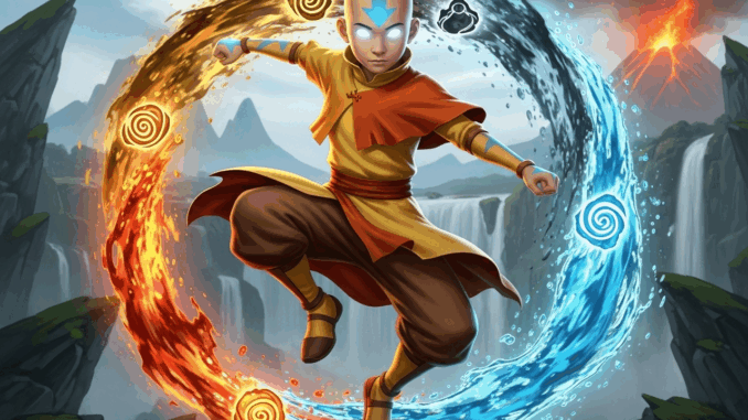 aang Aang du jeu Avatar : Le Dernier Maître de l’Air