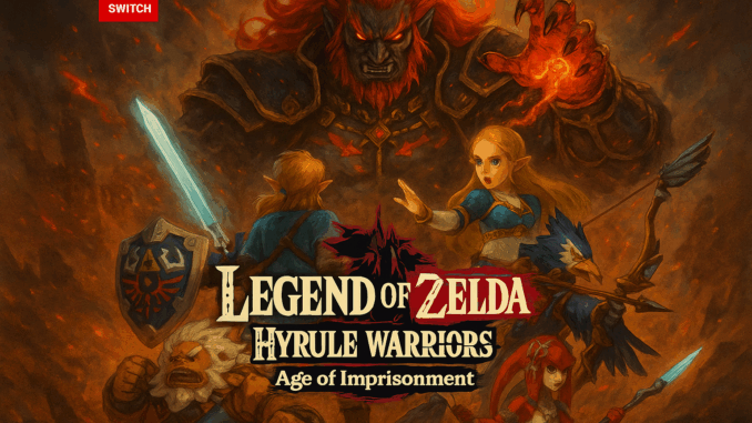 Affiche du jeu Legend of Zelda : Hyrule Warriors