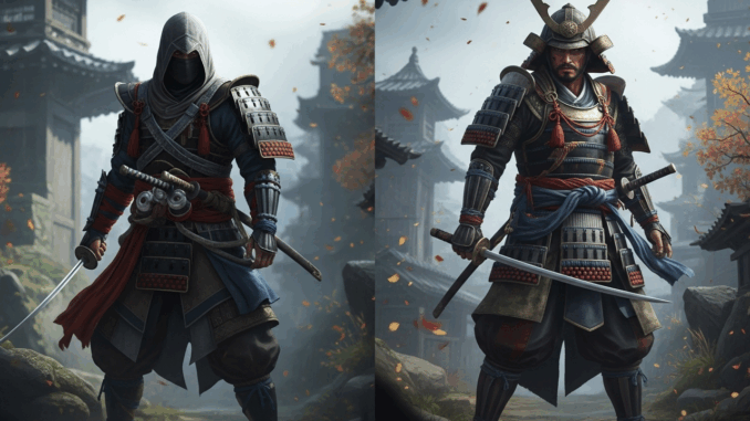 Exemples de personnages d’Assassin’s Creed Shadows