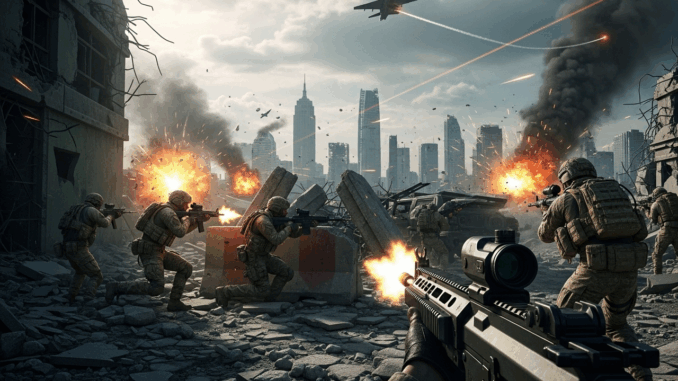 Gameplay d’un jeu comme Battlefield 6