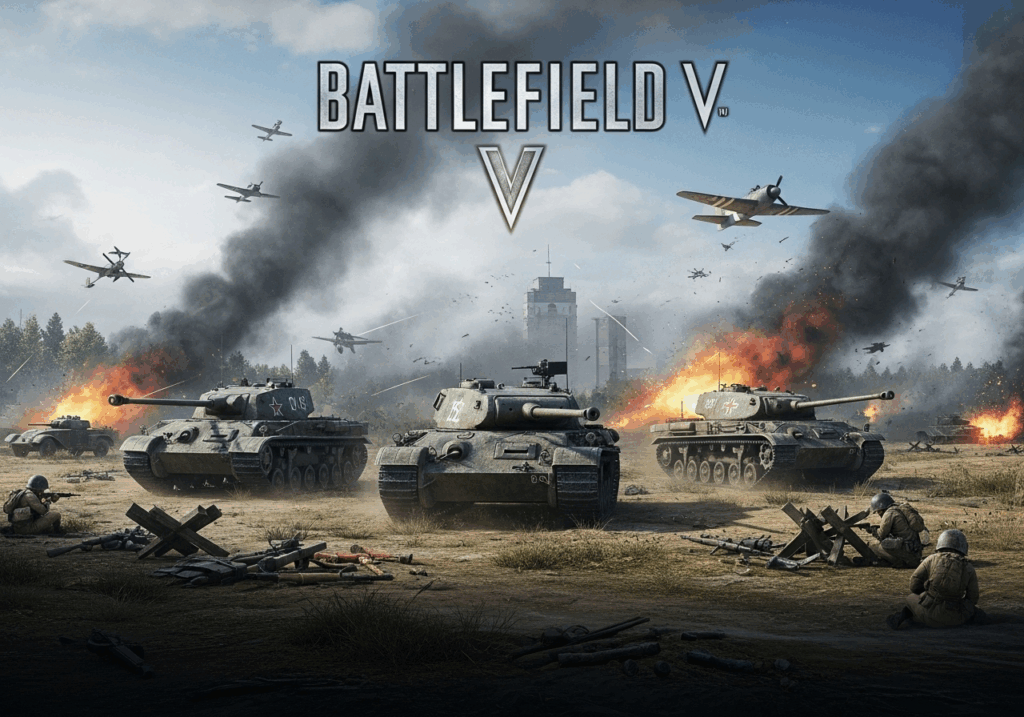 Gameplay d'un jeu comme Battlefield V