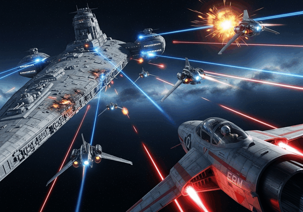 Gameplay d’un jeu comme Battlestar Galactica